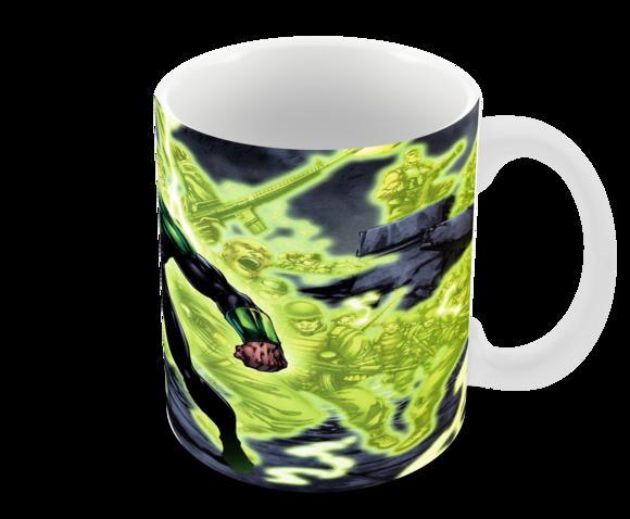 Caneca Polímero Lanterna Verde Personalizada
