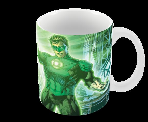 Caneca Polímero Lanterna Verde Personalizada