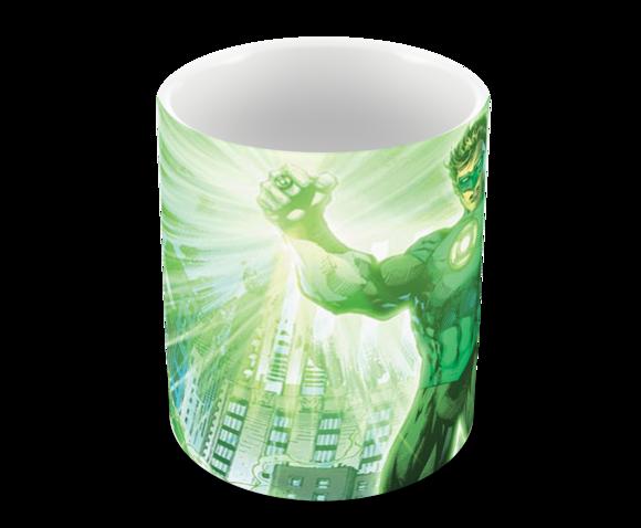 Caneca Polímero Lanterna Verde Personalizada