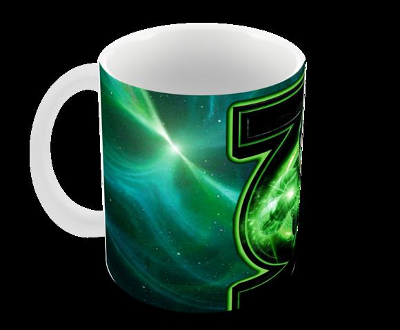 Caneca Polímero Lanterna Verde Personalizada