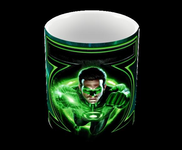 Caneca Polímero Lanterna Verde Personalizada