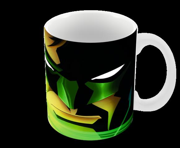 Caneca Polímero Lanterna Verde Personalizada