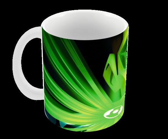 Caneca Polímero Lanterna Verde Personalizada