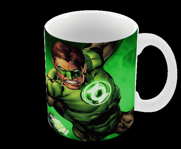 Caneca Polímero Lanterna Verde Personalizada