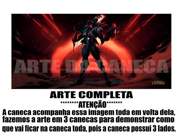 Caneca Polímero League Of Legends Personalizada
