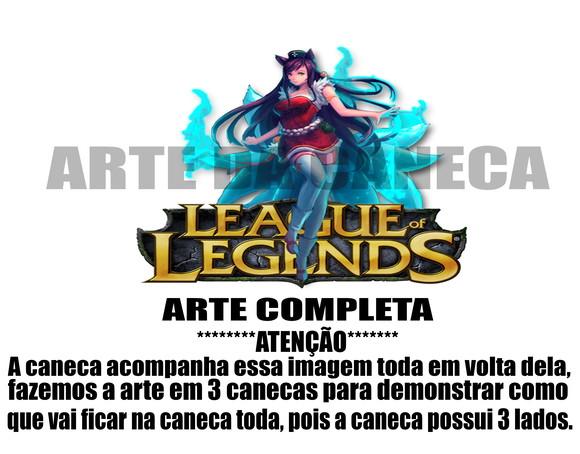 Caneca Polímero League Of Legends Personalizada