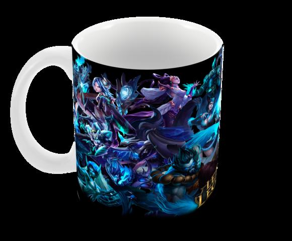 Caneca Polímero League Of Legends Personalizada