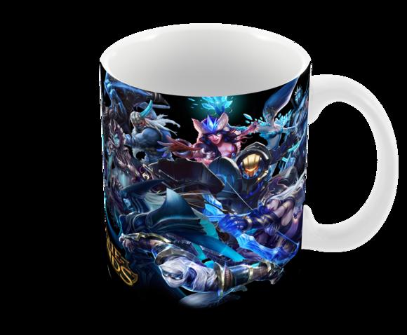 Caneca Polímero League Of Legends Personalizada