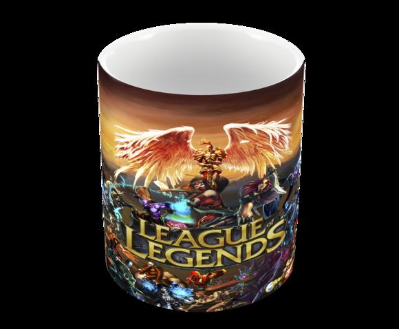 Caneca Polímero League Of Legends Personalizada