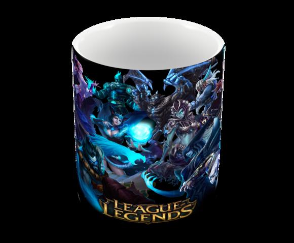 Caneca Polímero League Of Legends Personalizada