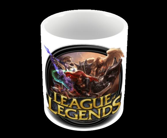 Caneca Polímero League Of Legends Personalizada