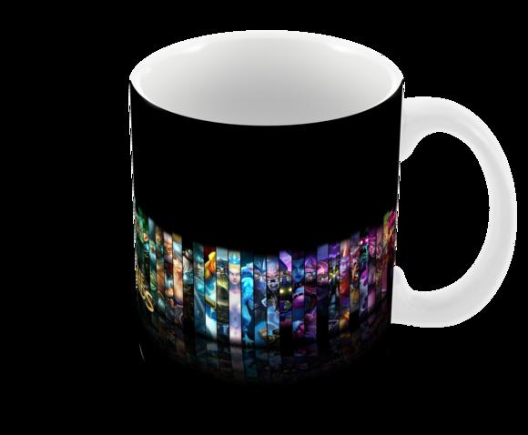 Caneca Polímero League Of Legends Personalizada