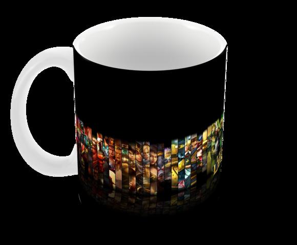 Caneca Polímero League Of Legends Personalizada