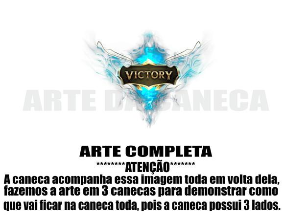 Caneca Polímero League Of Legends Personalizada