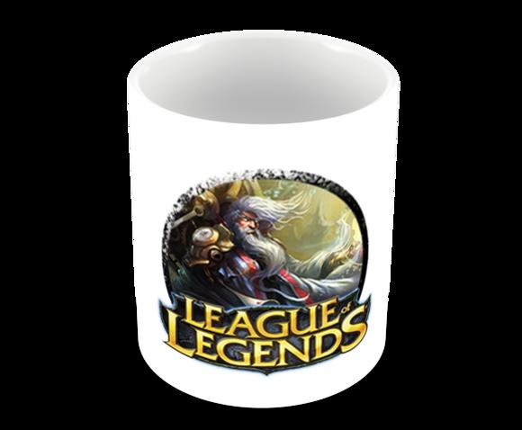 Caneca Polímero League Of Legends Personalizada