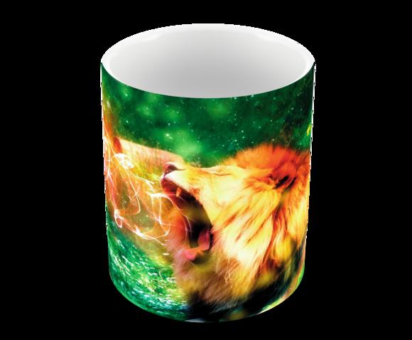 Caneca Polímero Leão Personalizada