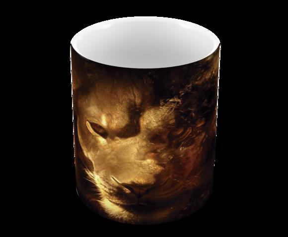 Caneca Polímero Leão Personalizada