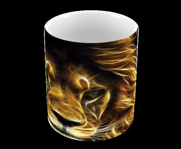 Caneca Polímero Leão Personalizada