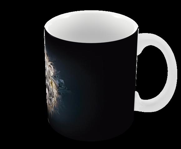 Caneca Polímero Leão Personalizada