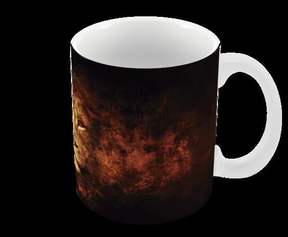 Caneca Polímero Leão Personalizada