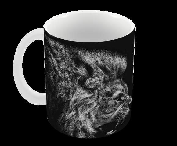 Caneca Polímero Leão Personalizada