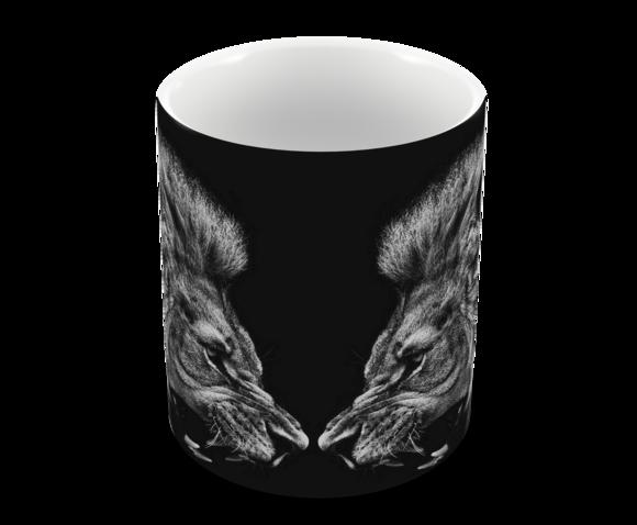 Caneca Polímero Leão Personalizada