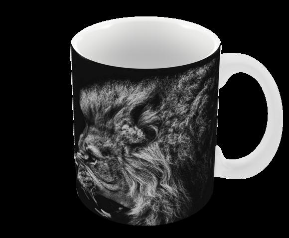 Caneca Polímero Leão Personalizada