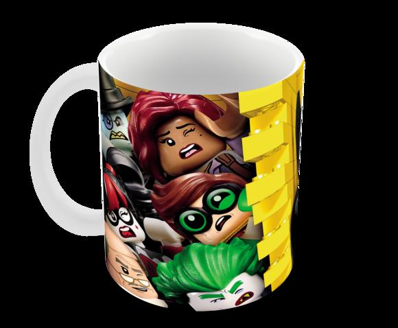Caneca Polímero Lego Batman Personalizada