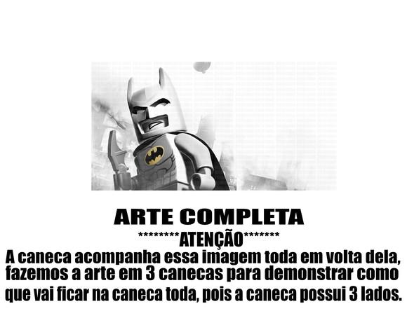 Caneca Polímero Lego Batman Personalizada