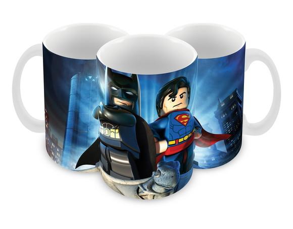 Caneca Polímero Lego Batman Personalizada