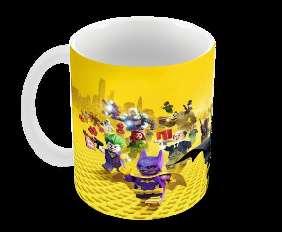Caneca Polímero Lego Batman Personalizada