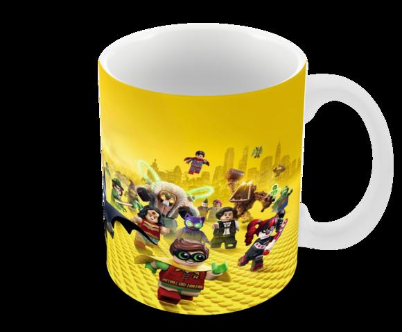 Caneca Polímero Lego Batman Personalizada