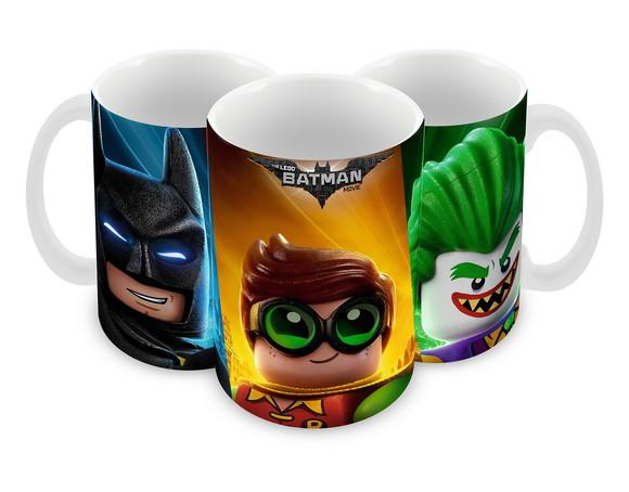 Caneca Polímero Lego Batman Personalizada