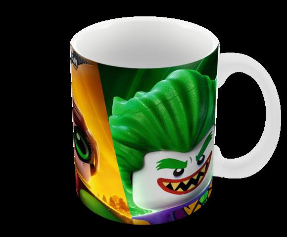 Caneca Polímero Lego Batman Personalizada