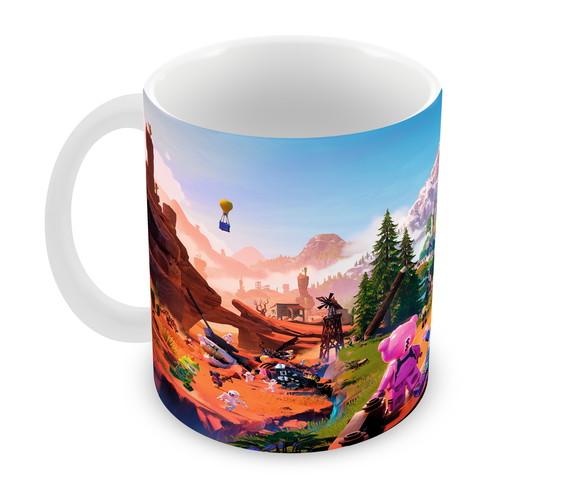 Caneca Polímero Lego Fortnite Personalizada
