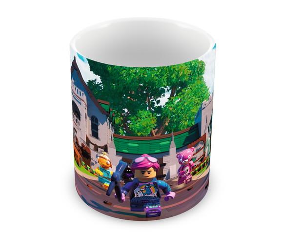 Caneca Polímero Lego Fortnite Personalizada