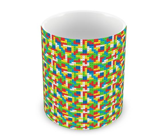 Caneca Polímero Lego Personalizada