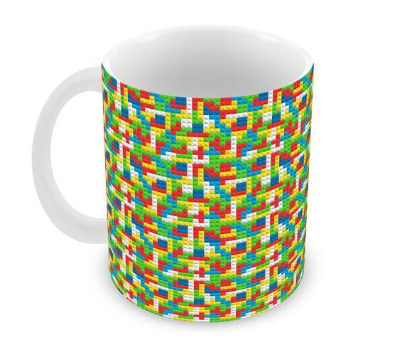 Caneca Polímero Lego Personalizada