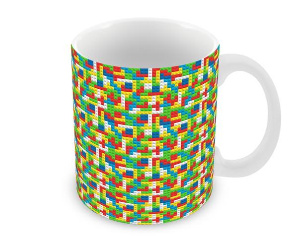 Caneca Polímero Lego Personalizada