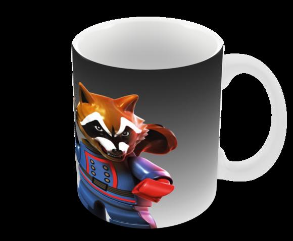Caneca Polímero Lego Vingadores Personalizada