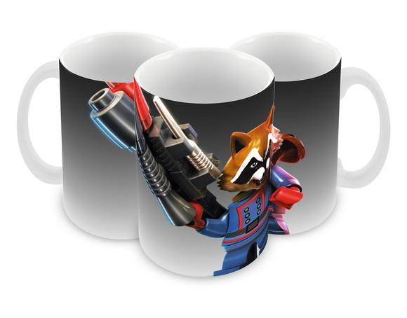 Caneca Polímero Lego Vingadores Personalizada