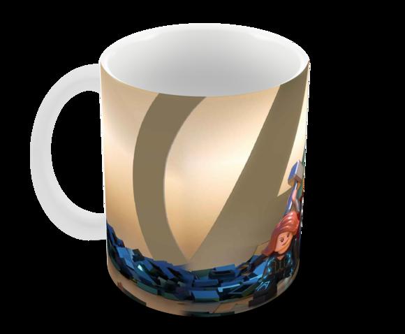 Caneca Polímero Lego Vingadores Personalizada