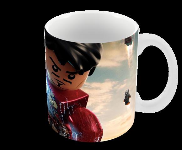 Caneca Polímero Lego Vingadores Personalizada
