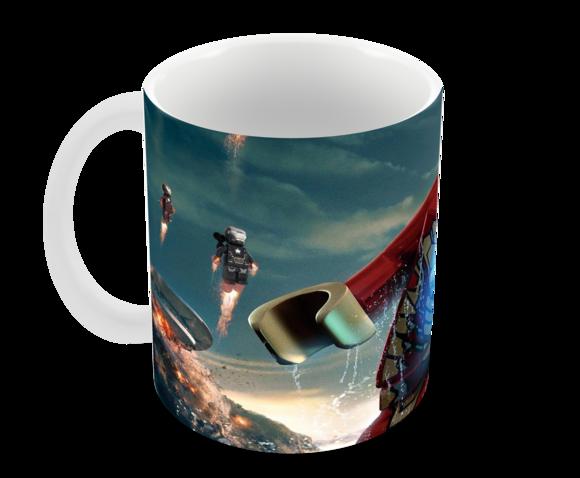Caneca Polímero Lego Vingadores Personalizada