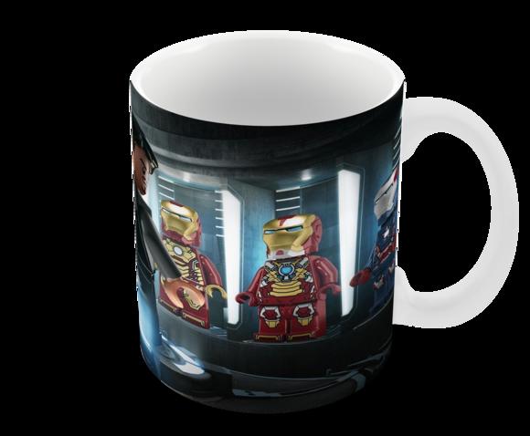 Caneca Polímero Lego Vingadores Personalizada