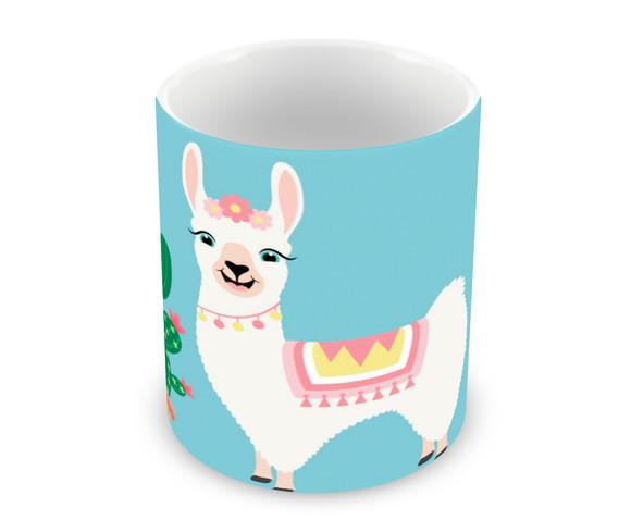 Caneca Polímero Lhama Personalizada