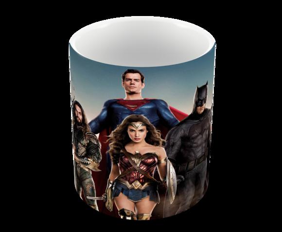 Caneca Polímero Liga da Justiça Personalizada