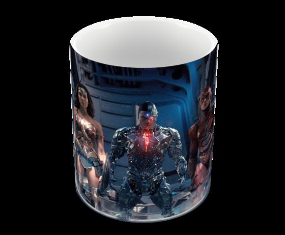 Caneca Polímero Liga da Justiça Personalizada