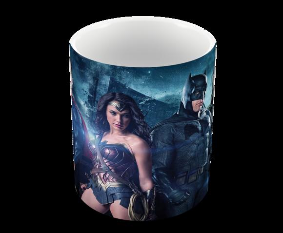 Caneca Polímero Liga da Justiça Personalizada