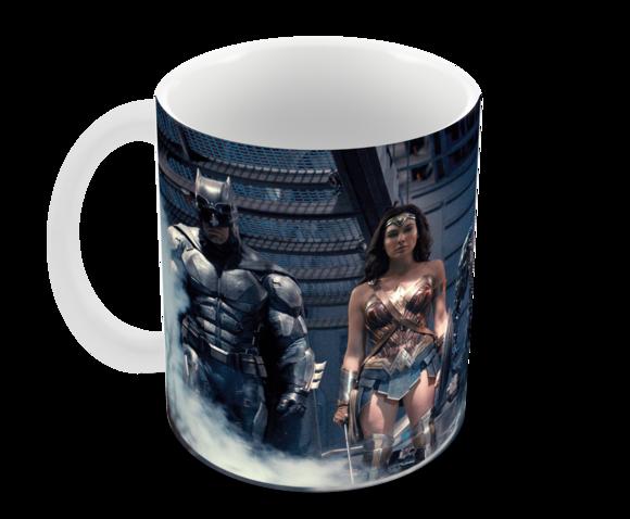 Caneca Polímero Liga da Justiça Personalizada
